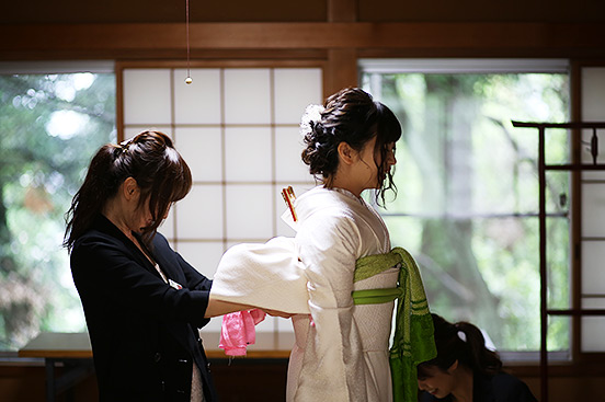 足羽神社 神前結婚式
