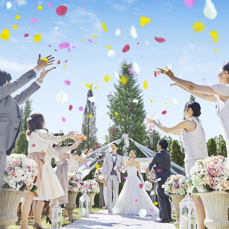 福井県越前市 セントミッシェル ガーデンウェディング